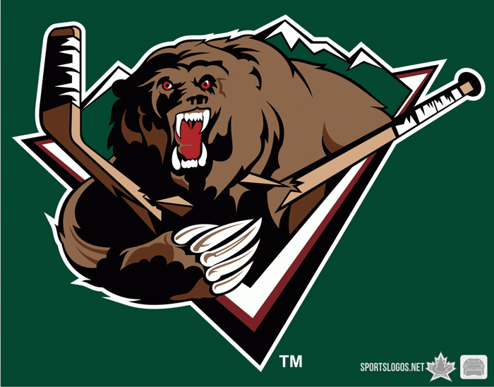 custom team design for the utah grizzlies of the echl. been using these  since nhl 19 : r/EANHLfranchise